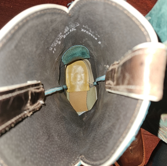 Justin bent rail style 335 size 11b womans /9d mens - Picture 9 of 11